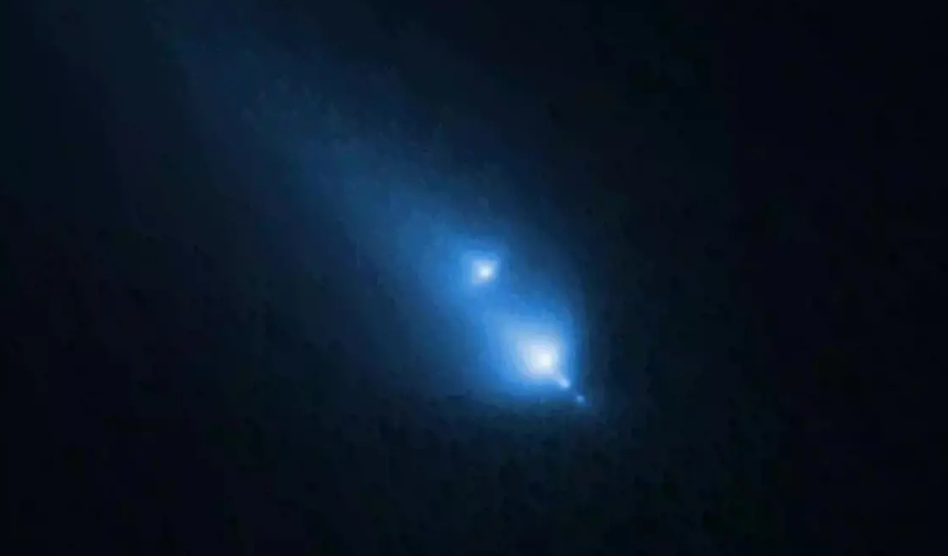 Hubble, kuyruklu yıldızın son anlarını görüntüledi