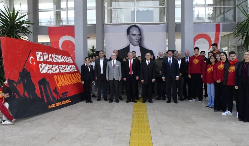 DAÜ’de Çanakkale Zaferi’nin 111. yılına özel anma programı düzenlendi
