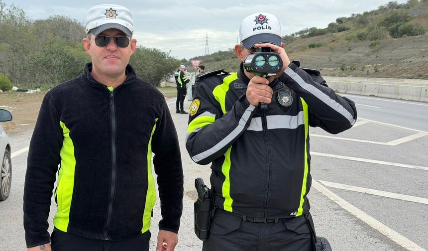 Trafik denetimlerinde 480 sürücüye işlem