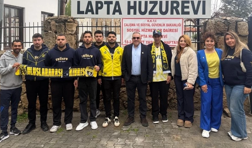 Fenerbahçeliler Derneği’nden huzurevine bayram ziyareti