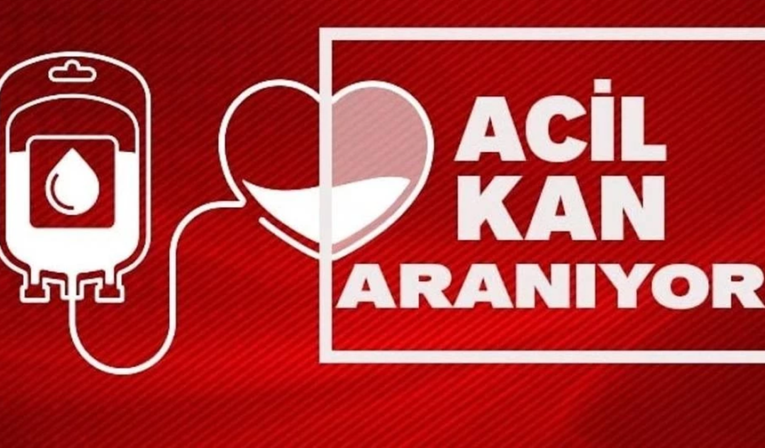 Tülay Kenanoğlu Hansel için 6 ünite AB Rh negatif kan aranıyor.