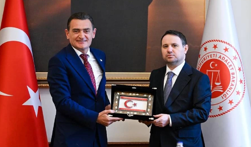 Dursun Oğuz, Akın Gürlek ile görüştü: Türkiye’nin garantörlüğü vazgeçilmezdir