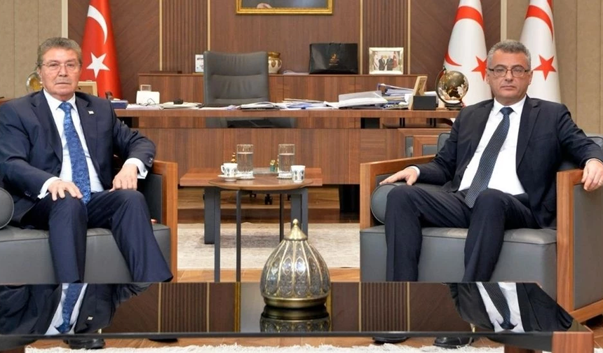 Erhürman, Üstel ile görüştü: Cumhurbaşkanı birazdan sendika temsilcileriyle de görüşecek