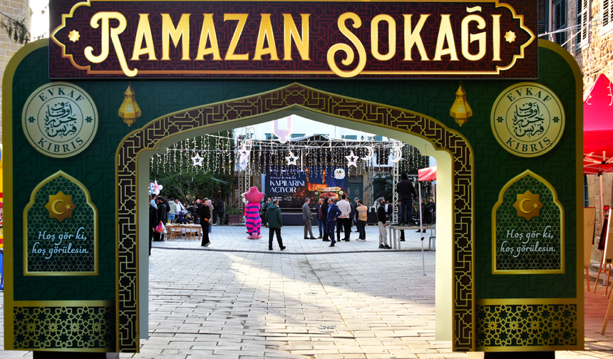 Lefkoşa'da “Ramazan Sokağı” kuruldu