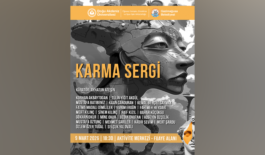 “Kadın Perspektifinden Bir Okuma: Sanat, Bellek ve Dönüşüm” başlıklı karma sergi yarın DAÜ Aktivite Merkezi’nde açılacak