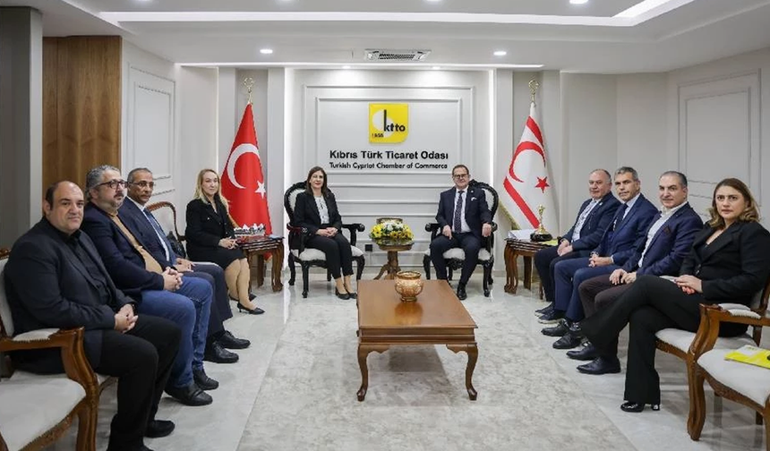 CTP, Ticaret Odası’nı ziyaret etti: Orta Doğu’daki savaşın yarattığı ekonomik etkiler ele alındı