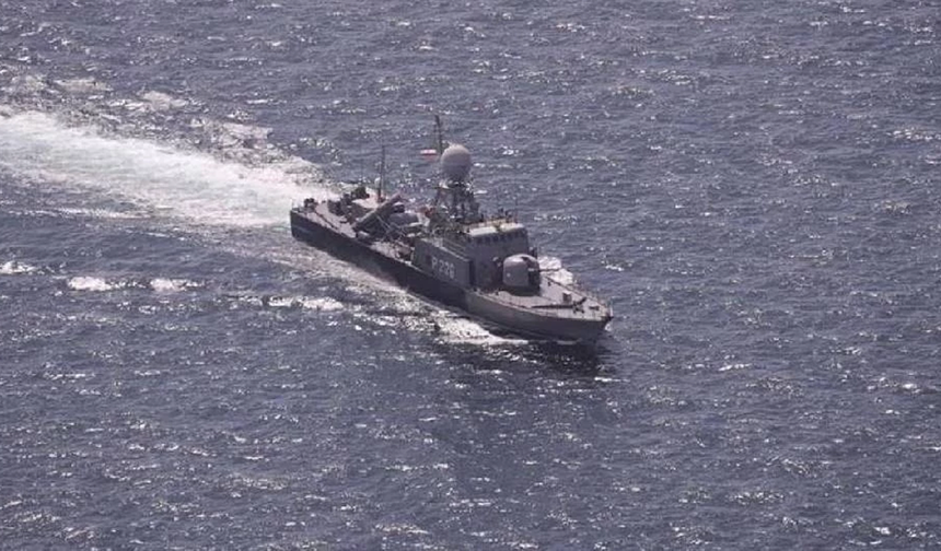 ABD, İran savaş gemisini batırdı!