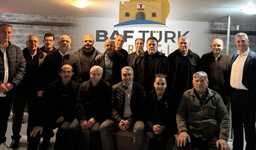 BAF TÜRK BİRLİĞİ’NDE YENİ DÖNEM: DÖKMEN YENİDEN BAŞKAN
