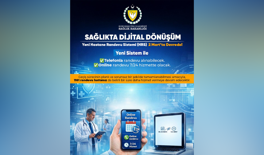 Hastane Randevu Sistemi devreye girdi