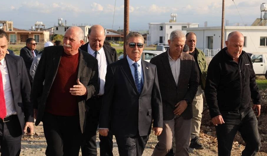 Ünal Üstel’den Şahinler’de kırsal kesim arsaları bölgesine ziyaret: Bölgenin altyapısı güçlendiriliyor