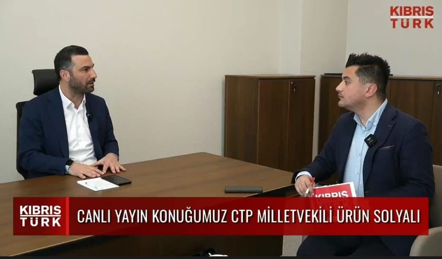 Solyali: Kıbrıs bu krizden ancak barışla çıkabilir, nisan 2026’da erken seçim öneriyoruz
