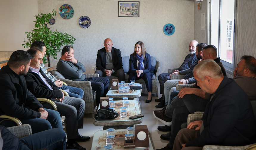 CTP İskele’de muhtarlarla buluştu