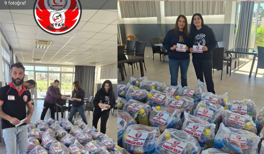 KTAK’tan Ramazan Ayında İhtiyaç Sahiplerine Gıda Yardımı