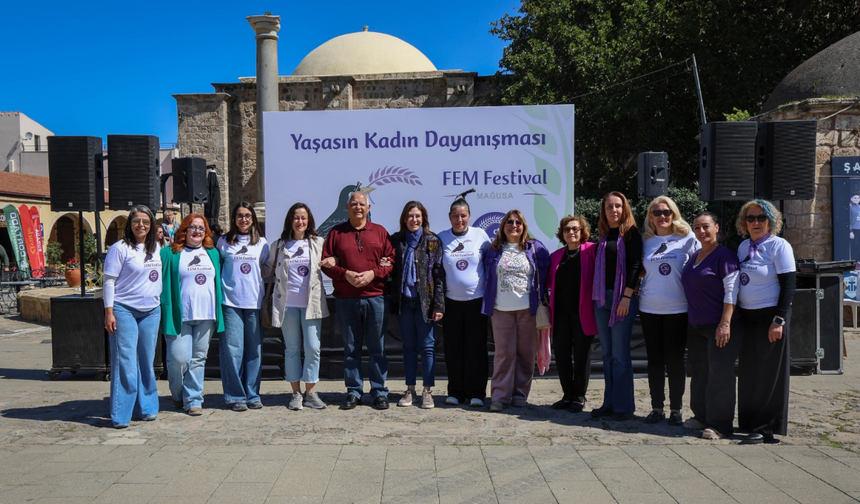 Mağusa’da CTP Kadın Örgütü FEM Festivali