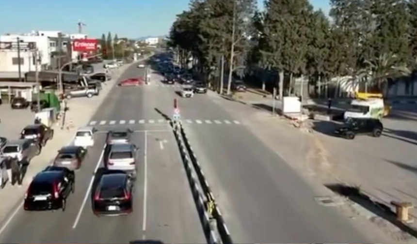 Girne–Çatalköy yolunda asfalt tamamlandı