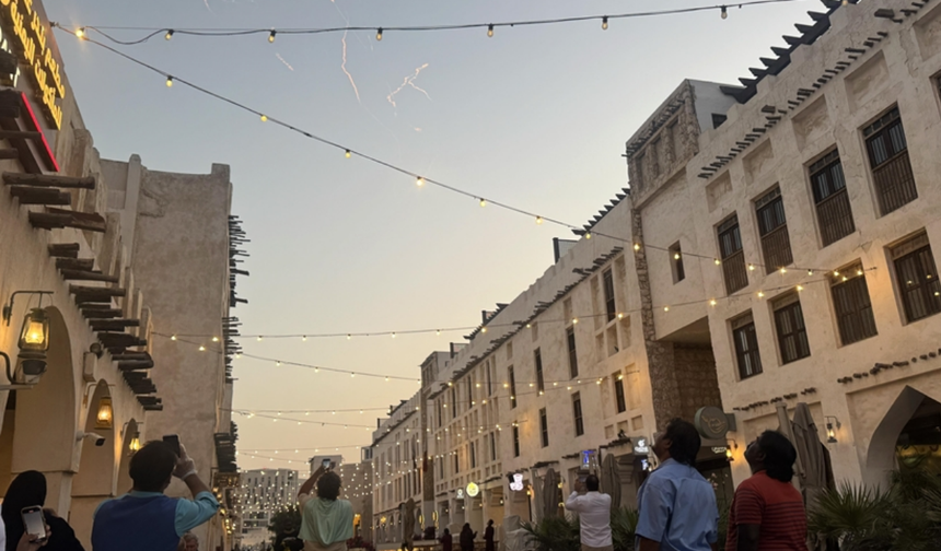 Katar’da üçüncü kez patlama sesleri duyuldu