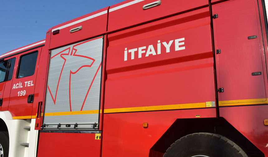 Haspolat’ta ev yangını