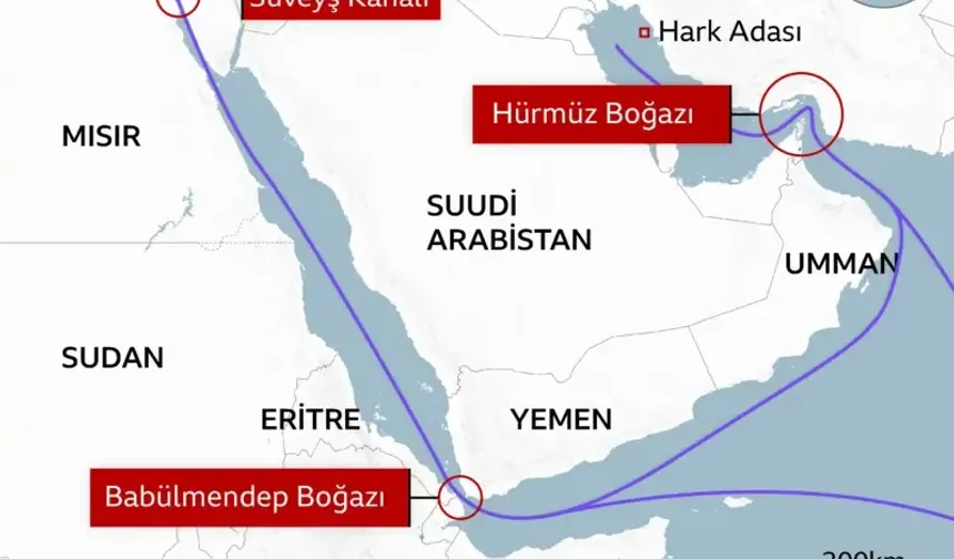 Babülmendep Boğazı: İran'ın kapatmakla tehdit ettiği ikinci kritik ticaret rotası