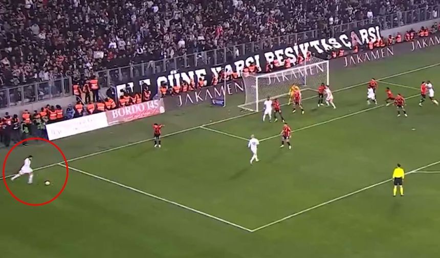 BU şut ağlara gitti