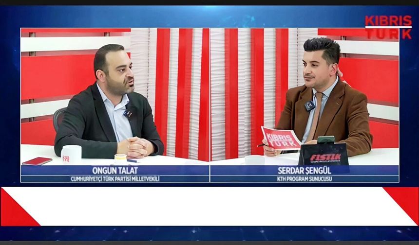 Ongun Talat: Ateş çemberinde risksizsek bu Türkiye sayesindedir