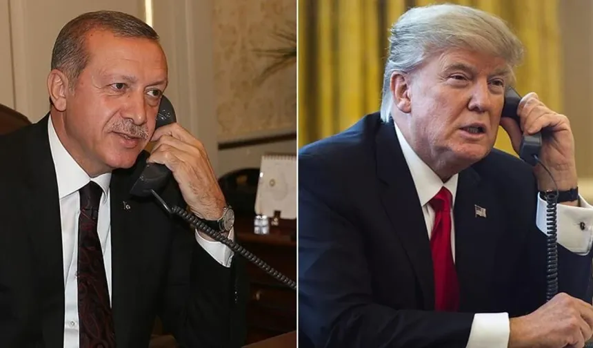 Türkiye Cumhurbaşkanı Erdoğan ile ABD Başkanı Trump telefonda görüştü