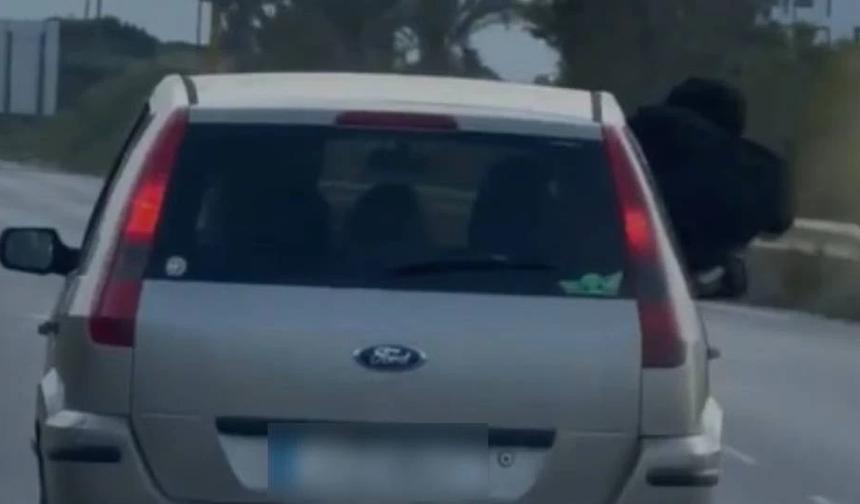 Trafik güvenliği ve insan hayatını tehlikeye atan sürücü ile yolcu rapor edildi