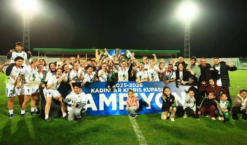KTFF Kadınlar Kıbrıs Kupası’nın sahibi Gençlik Gücü