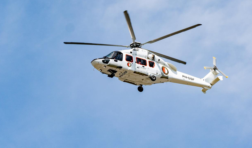 Ankara'da helikopter kazası