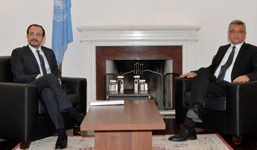 Tufan Erhürman ile Nikos Hristodulidis bir araya geldi: Olumlu geçti, bir sonraki görüşme Nisan sonu