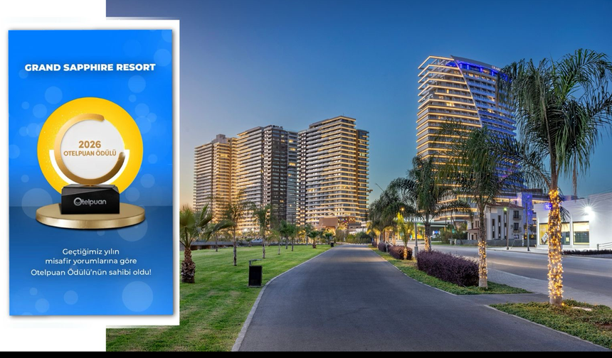 Grand Sapphire Resort’a 2026 Otelpuan Başarısı