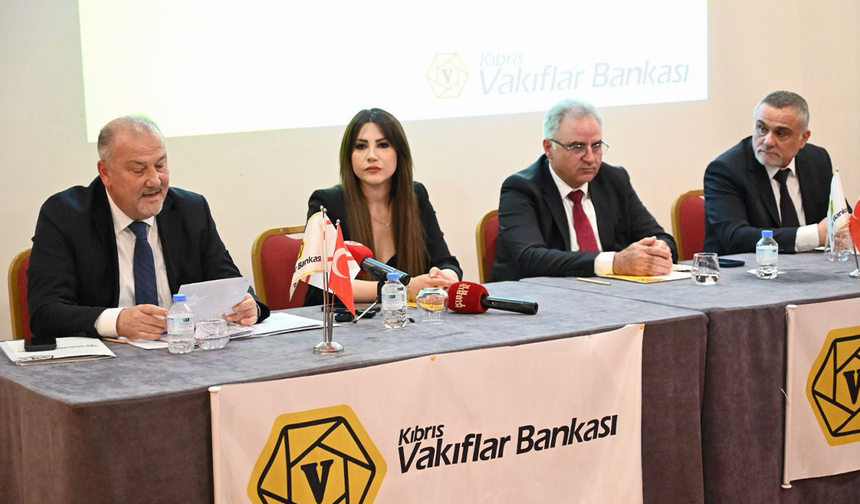 KIBRIS VAKIFLAR BANKASI’NIN 43. YILLIK OLAĞAN GENEL KURULU YAPILDI