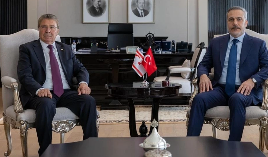 Ünal Üstel, Hakan Fidan ile görüştü: Türkiye ile tam uyum içinde yolumuza devam ediyoruz