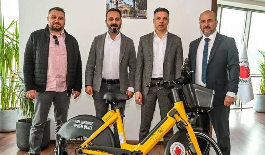Gönyeli-Alayköy Belediyesi’nde elektrikli bisiklet sistemi için ihale tamamlandı, sözleşme imzalandı