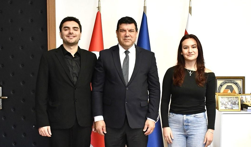 Öğrenci Temsilciler Konseyi’nden DAÜ Rektörlüğü’ne Ziyaret