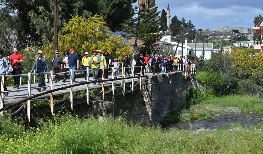 23. Orkide Yürüyüşü Lefke’de yapıldı
