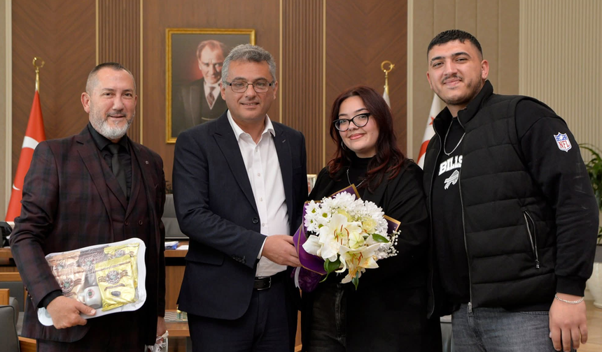 CIOFF Kuzey Kıbrıs, Cumhurbaşkanı Erhürman’ı ziyaret etti