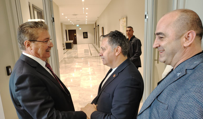 KGK Başkanı Dim, Başbakan Üstel ile bir araya geldi