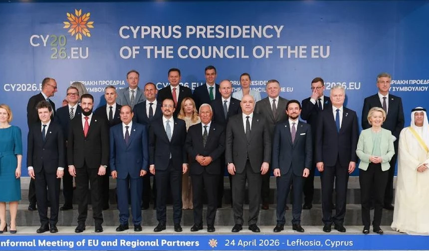 Güney Kıbrıs’taki gayriresmi AB Liderler Zirvesi dün tamamlandı