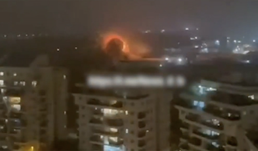 İran füzesi sanayi alanını vurdu