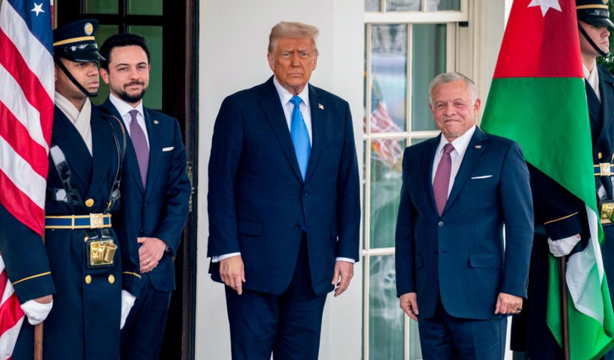 Ürdün Kralı Abdullah ile Trump’tan kritik görüşme