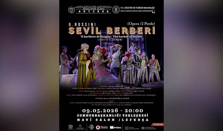 “Sevil Berberi” operası Lefkoşa’da yeniden sahnelenecek