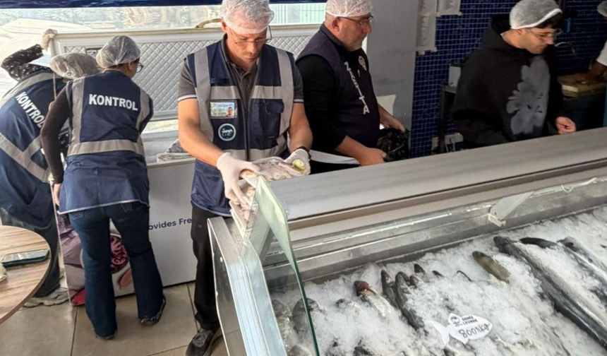 Gönyeli ve Alayköy’de su ürünleri denetimi