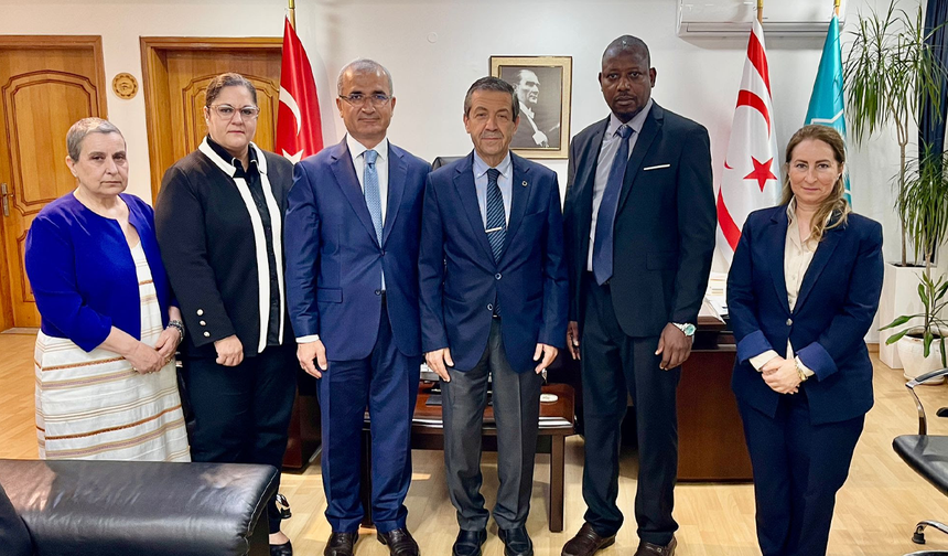 Dışişleri Bakanı Ertuğruloğlu, IPHRC Başkanı Dr. Guida’yı kabul etti