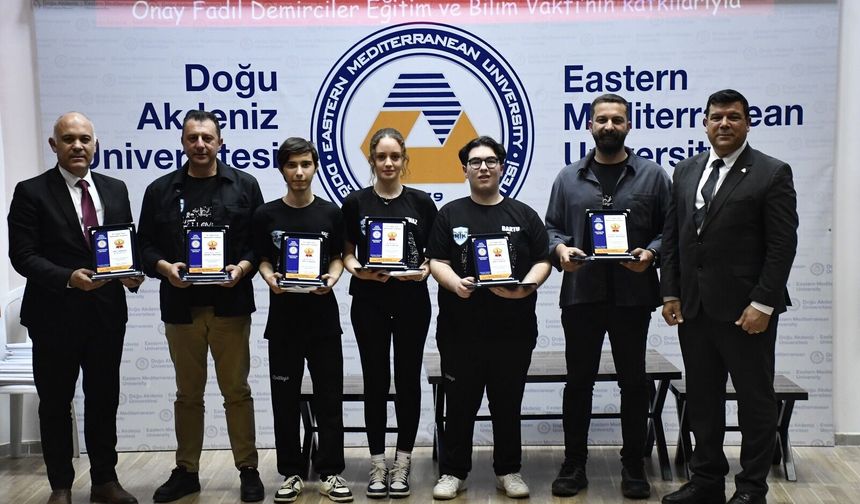 DAÜ’de 30. Liselerarası Matematik Yarışması finali büyük heyecanla tamamlandı