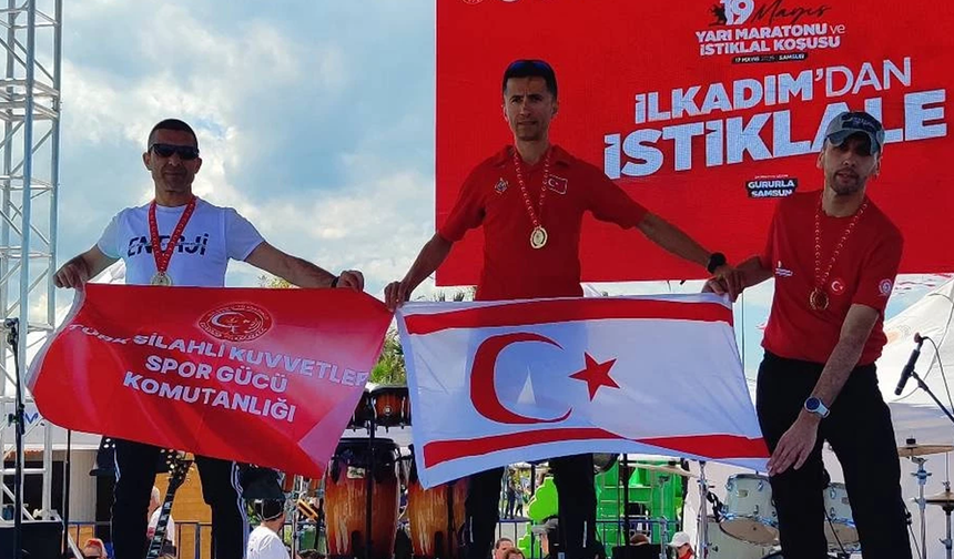 Hakan Tazegül, Samsun Yarı Maratonu’nda Türkiye birincisi oldu
