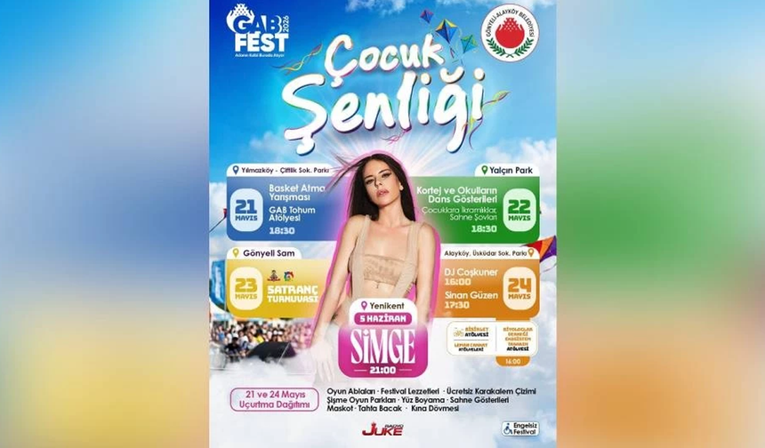 GABFEST 2026 Çocuk Şenliği kentin dört bir yanında çocuklarla buluşuyor
