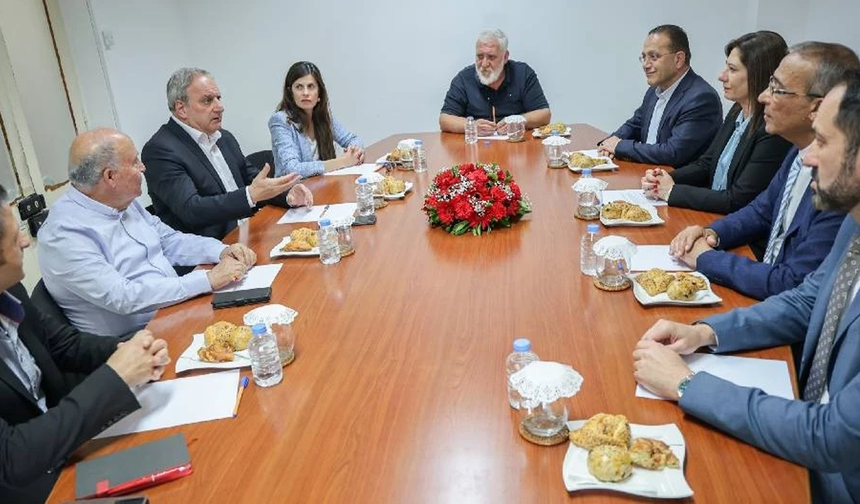 CTP ve AKEL heyetleri bir araya geldi: Siyasi eşitlik ve güvenlik, yaşayabilir bir ortaklığın temel taşlarıdır