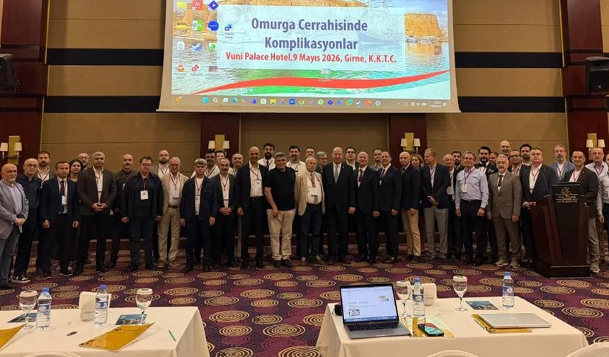 Hakan Dinçyürek, Türk Omurga Derneği tarafından düzenlenen bilimsel toplantıya katıldı