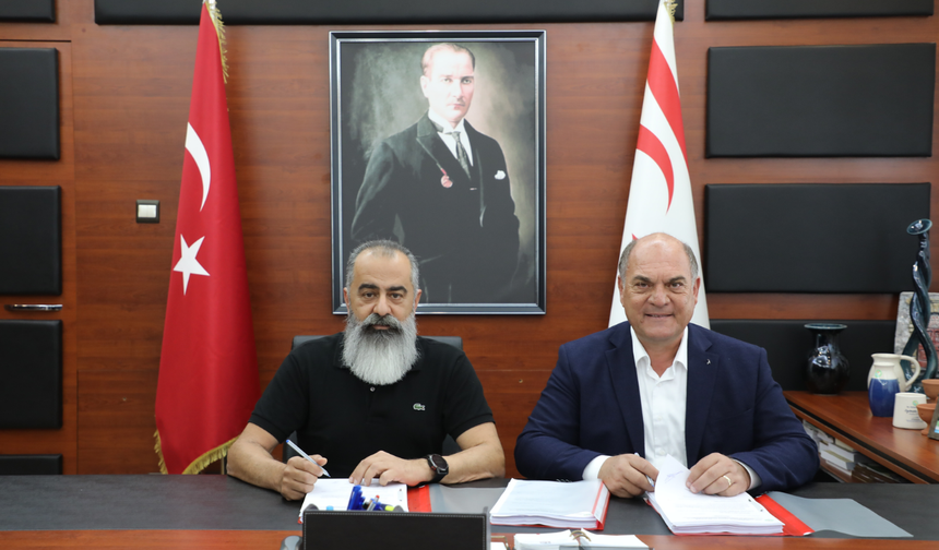 Değirmenlik Akıncılar Belediyesi yeni iş araçlarıyla ilgili ihale sözleşmesi imzaladı