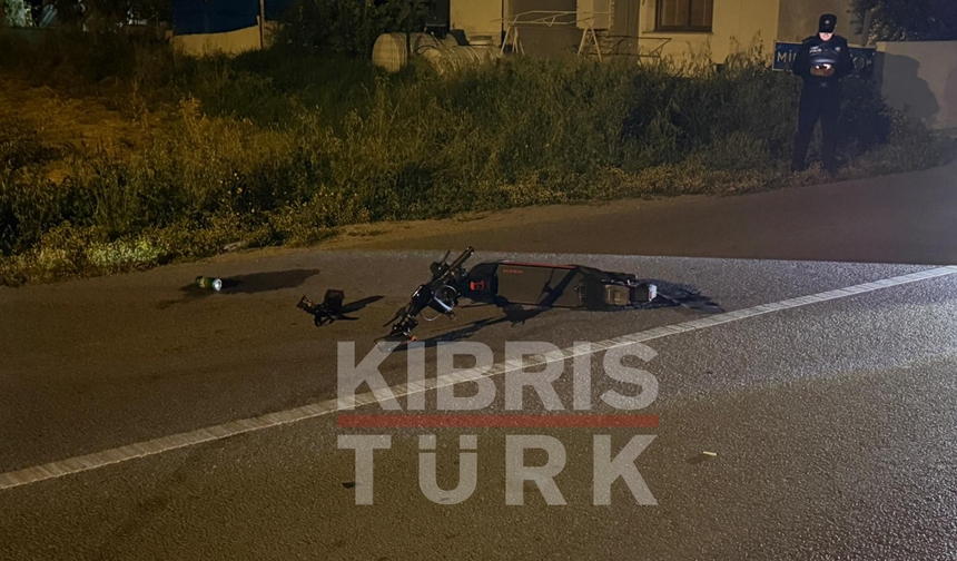 Demirhan’da scooter kazası: sürücü ağır yaralandı